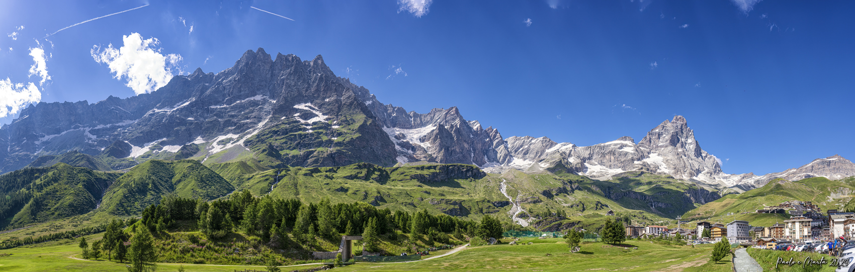 Panorama di Cervinia